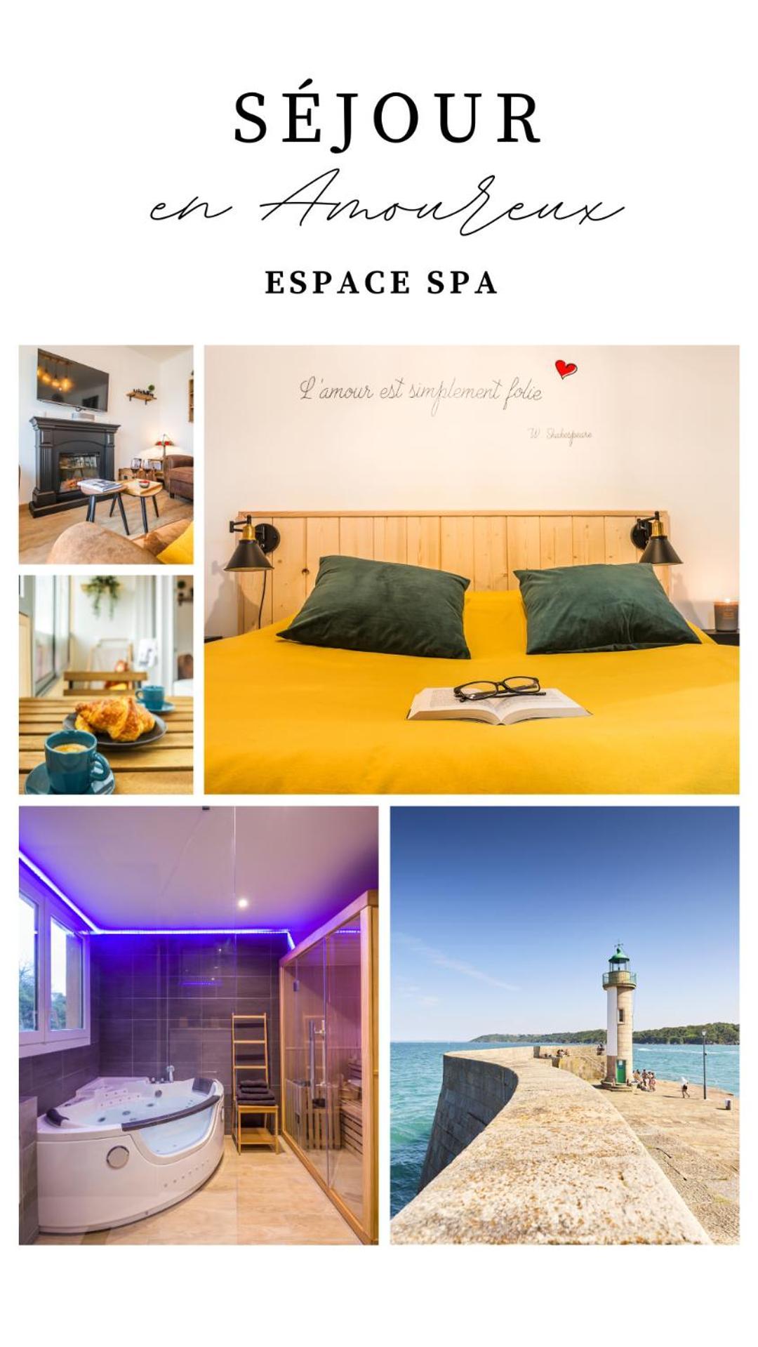 Escapade En Bord De Mer Avec Sauna Et Spa Prives Бінік Екстер'єр фото